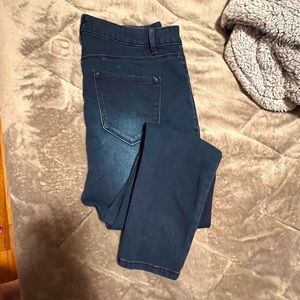 Curvy-fit Dark Wash Skinny Jeans